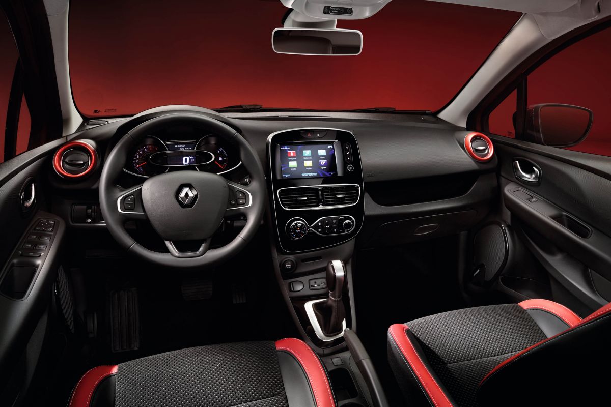 Renault Clio prive lease interieur