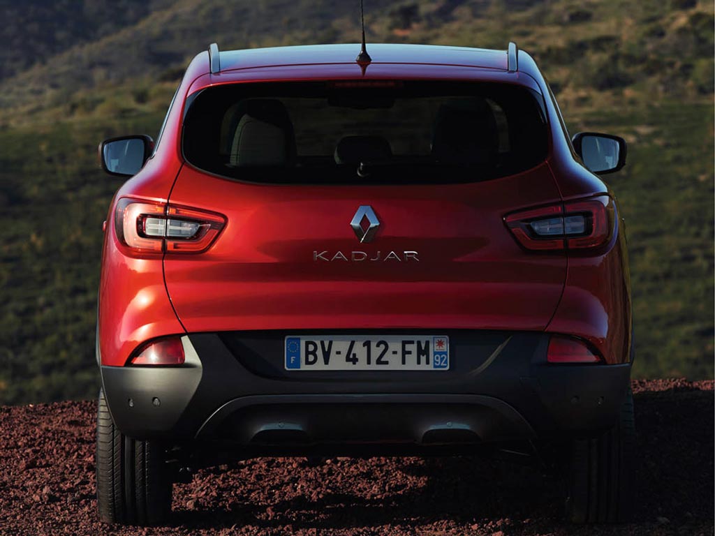 Renault Kadjar prive lease LCX Lease achterkant